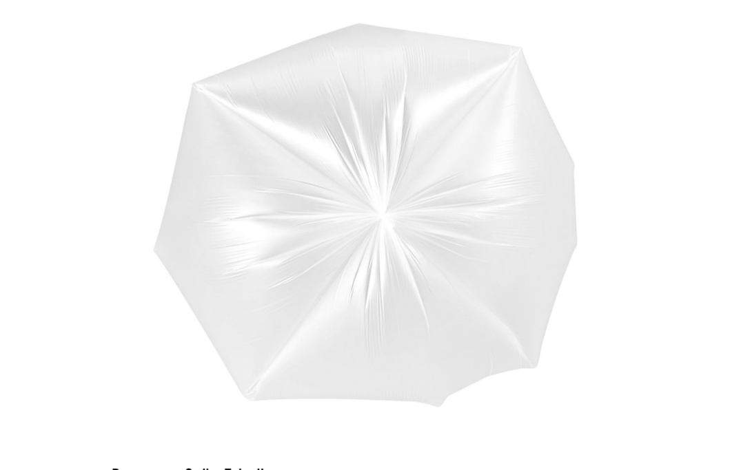 Bolsa Transparente con Fondo Estrella